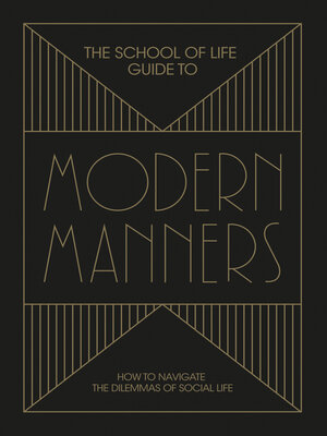 cover image of The School of Life Guide to Modern Manners